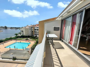 Appartement cosy à Agde 35 m² avec vue mer
